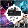 thumbnail image 5 of 1500W DMX Snow Machine+RGB LED Light +Remote DJ Snowflake Machine Snow Maker, 5 of 12