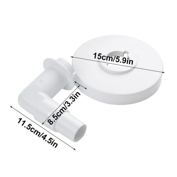 PASILI Skimmer Vacuum Plate 15Cm Pool Skimmer Adapter 90 Degree Elbow For Hayward Skimmer Pool Replacement Accessories