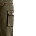 thumbnail image 4 of MexChoioe Mens Multi Pocket Cargo Pants Quickly Dry Elastic Drawstring Waist Cuffed Jogger Trousers for Outdoor Hiking Cargo Pants, 4 of 4