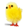 thumbnail image 3 of Toystoory Mini pollito de Pascua de plástico amarillo para manualidades, pantalla de simulación de fibra química, decoración para niños, Kits de decoración para fiestas, 3 of 6