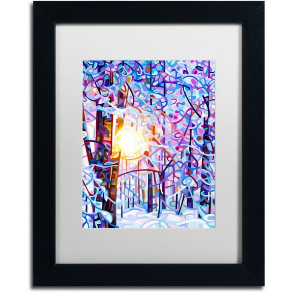 Mandy Budan 'Early Riser' Matted Framed Art
