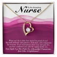 thumbnail image 4 of Inspirational Message for Nurse Forever Necklace w Message Card, 4 of 20