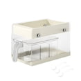thumbnail image 3 of Sentmoon Up to 40% off Spice Seasoning Jar 2 Tier Clear Organizer With Handle , Multi-use Clear Slide-Out Under Sink Organizer & Storage Containers, Sink Bathroom Organizer, Kitchen Prime Day Deals 2, 3 of 9