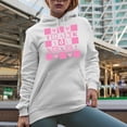 thumbnail image 2 of Thank You Next, Girl Quote Art, Sassy Girls Themed Merch Gift, White Hooded Sweatshirt or Hoodie, XL, 2 of 5