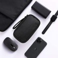 thumbnail image 2 of Organizador Portátil, Bolsa para Accesorios Electrónicos Accesorios de electrónica Estuches Bolsa de Viaje Universal para Discos Duros, Cables USB, Auriculares, Móviles, Cargadores (Negro), 2 of 5