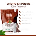 thumbnail image 3 of BULK SUPERFOODS Cacao Nibs 100% Org&aacute;nico - 250gr - Chocolate sin Az&uacute;car de Alta Calidad - Cocoa Healthy Nibs - Chocolate Amargo sin Az&uacute;car, 3 of 7