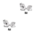 thumbnail image 4 of maskred Precision Engineering Medium Gear Box Housing For ECX 1/12 RC RGT 136100 Performance Improve Performance Of RC Car.Made silver 2Set, 4 of 6