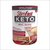 SlimFast Keto Meal Replacement Shake Powder, Creamy Coffee Cappuccino, 13.3 Oz Meal Replacement Powder Pack of 1