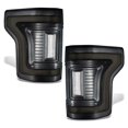 thumbnail image 3 of Oracle Lighting Tail Light Assembly 5913-504-T Smoke/Clear Tinted Lens; Black Housing; Flush Mount; LED Bulb; Red Brake Light/Amber Turn Signal Light/White Reverse Light; Set Of 2, 3 of 14