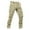 c-106Khaki427, variant on Men Casual Pants Elastic Waist Joggers Comfortable Pants For Daily Wear Home Outdoor Walking Slim Fit Solid Color Trousers Male Classic Slacks