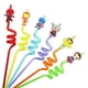 thumbnail image 2 of Figuras aleatorias de Anime de Marvel, Spiderman, Thor, pajitas reutilizables, decoración para fiesta de Navidad y Halloween, regalos navideños, suministros para fiestas, 6 uds., 2 of 4