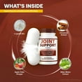 thumbnail image 2 of (3 Pack) Joint Support Capsules – Premium All-Natural Bones & Joint Supplement Formulated for Flexibility and a Full Range of Motion, Pills for Everyday Movement (180 Capsules), 2 of 8