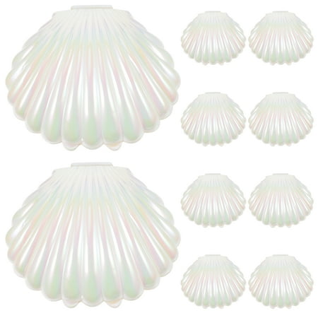

icolorfuled 10pcs Sea Shells Candy Boxes for Mermaid Party and Wedding
