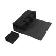 thumbnail image 1 of Caja para baraja de cartas, soporte para tarjetas multifuncional, capacidad para 300 tarjetas Negro, 1 of 8