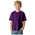 thumbnail image 2 of Xudanell Boys Shirts Cotton Undershirts T Shirts Kids Cool Tank Tops White Tshirt Boys Dark Purple 4-5 Years, 2 of 8
