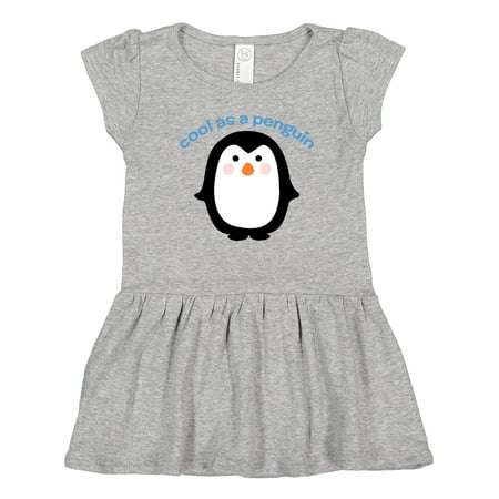 

Inktastic Cool As a Penguin Gift Toddler Girl Dress