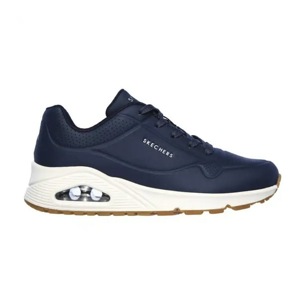 Tenis Skechers Uno Stand On Air Mujer Casual azul 24