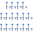 thumbnail image 1 of Tees 80mm Práctica de Entrenamiento de Golf Baja Fricción y Resistencia Azul 2PCS, 1 of 6