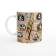 thumbnail image 1 of TRUMPET MUG, Musical History, Trumpeter Gift, Trumpet Teacher Gift, Trumpet Player Gift, C - As Picture - 11Oz, 1 of 5