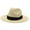Beige, variant on Wide Brim Straw Panama Hat Summer Beach Woven Sun Hats UPF Straw Hat for Women Men