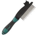 thumbnail image 4 of Shisuyan Multifunctional Pet Grooming Comb Green 1Pack 8.3X2.0X1.0In, 4 of 8