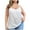 White, variant on fatyb Plus Size Tank Tops with Built in Bra for Women Spaghetti Strap Camisole Loose Casual Cami Shirts