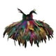 thumbnail image 3 of Pañuelo de plumas góticas para el hombro, disfraz para festivales, mujeres y hombres, carnavales. coloridofui, 3 of 9