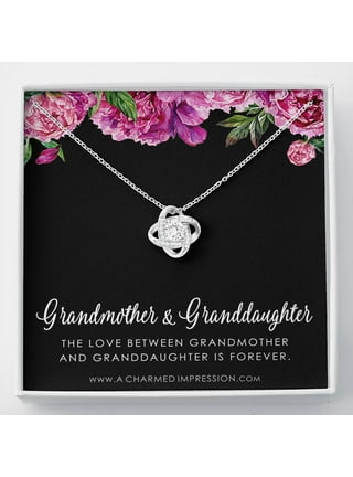 Matching grandma and clearance granddaughter necklaces