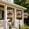 thumbnail image 5 of Vintage Garden Yard Flag, 18.5x12.5 inch, Double Sided Retro Patriotic American Flag Printed Craft, for Yard Ornament, Outdoor Lawn Decor, Holiday Courtyard Layout, 5 of 6