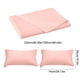 thumbnail image 3 of Juego de sábanas de color liso de 3 piezas | Poliéster lavable | Incluye 1 sábana de 250x230cm, 2 fundas de almohada de 74x48cm | Opciones resistentes al desvanecimiento, suaves, multicolores, 3 of 6