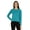 Heather(Teal Blue, variant on Inkmeso Perfect Long Sleeves T-shirt For Women Casual Regular Fit Basic Solid Everyday Tee T-shirts