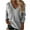 Gray, variant on Fesfesfes Women Sweater Tops Fall And Winter Casual Round Neck Long Sleeve Solid Color Sweater Tops Blouse Clothes Sale
