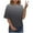 Black2, variant on fatyb Women's Summer Gradient T-Shirts Crewneck Loose Tee Tops Casual Short Sleeve Womens Blouses S-5XL