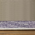 thumbnail image 3 of Botanic Turkish Area Rug, Floral Pattern Spring Season Blossoms Branches Leaf Beauty Field Design, Soft Carpet for Living Room Decor with Distressed Look, 4' X 5.7', Indigo White, by Ambesonne, 3 of 4