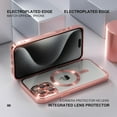 thumbnail image 6 of 2-in-1 Entronix Bundle for iPhone 14 Pro Max, Magnetic Clear Case 1 Screen Protector, Rose, 6 of 8