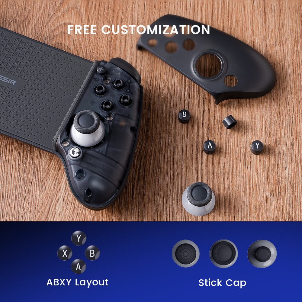 Control con Cable GameSir G8+, 500mAh, Giroscopio de 6 Ejes, Personalizable, Compatible con Switch, iOS, Android, PC 3