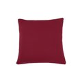 thumbnail image 1 of Inicio de poliéster elástico Zip Hasta asiento del sofá almohada cubierta del amortiguador del cojín 45 x 45cm Rojo oscuro Unique Bargains Almohada Funda, 1 of 6