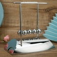 thumbnail image 2 of Balance BallZ Shaped Pendulum Balance Newton Cradle Children Educational Toys Precision Engineered, 2 of 8