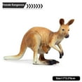 thumbnail image 3 of Ksopiavobs Animal Figures - 4pcs Realistic Kangaroos Action Model - Plastic Wild Animal Learning Party Favors Toys - Educational Forest Farm Toys Birthday Cupcake Topper for Boys Girls Kids Toddlers, 3 of 7