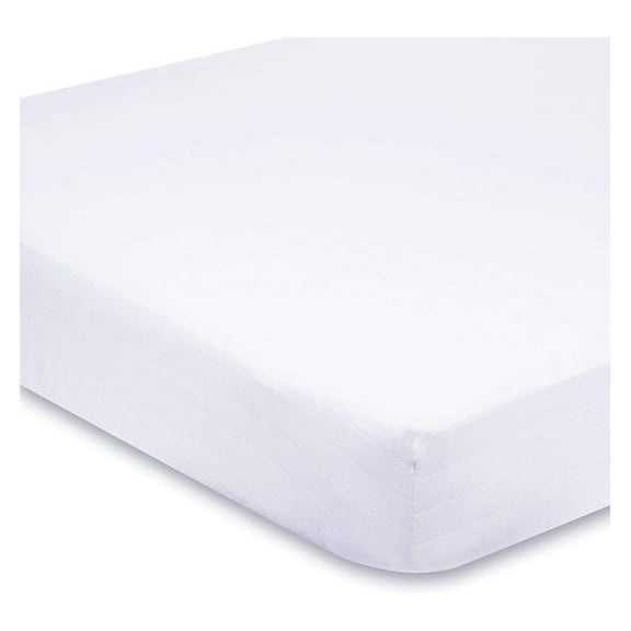 Egyptian Cotton Fitted Sheet King - 800 Thread Count - Deep Pocket - Hotel Quality - White