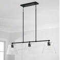 thumbnail image 7 of Capital Lighting 846931BN Baker 3 Light 45" Wide Linear Chandelier - Nickel, 7 of 7