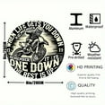 thumbnail image 3 of Motocross Racer Aluminum Wall Art Sign, 1pc 7.87x7.87inch - Inspirational Motorcycle Round Decor for Home, Bedroom, Living Room, Cafe - Ideal Holiday Gift, 3 of 7