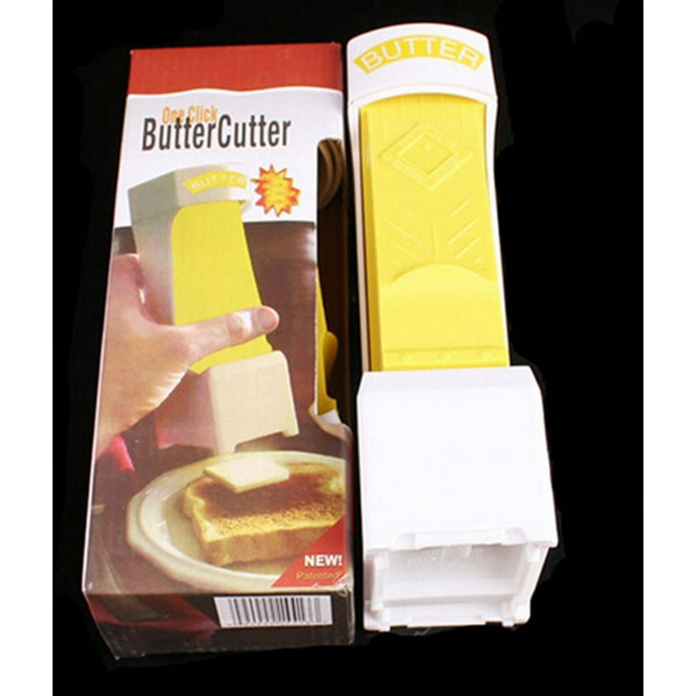  Kawphaqu Butter Cutter - Stainless Steel Hand Held Butter  Cutter Slicer, Butter Slicer Dispenser Butter for Making Bread, Cakes,  Cookies (Yellow) : Home & Kitchen