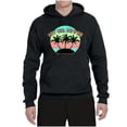 thumbnail image 2 of Wild Bobby, Pastel Color Hot Girl Summer, Streetwear, Unisex Graphic Hoodie Sweatshirt, Black, Large, 2 of 4