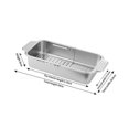 thumbnail image 2 of Kitchen sink drain basket stainless steel telescopic dish rack, 2 of 5