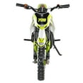 thumbnail image 3 of 49cc 2-Stroke Kids Dirt Bike, Gas Power Motocross, Off Road Mini Motorcycle, Children Pocket Motorbike with Front Rear Disc Brakes (Green)-Green, 3 of 8