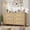 Brown, variant on EastVita Natural Rattan 3 Drawer Dresser - Freestanding Storage Cabinet With Anti-Tip Design, Extra Deep Drawers For Bedroom, Nursery, Living Room, Robot Vacuum-Friendly & Child-Safe Furniture