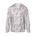 thumbnail image 2 of Lsque Orchids Flowers UPF 50+ Lightweight Sun Protection Men's Women's Long Sleeve Shirt, Hoodie Performance -Medium, 2 of 9