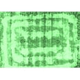 thumbnail image 1 of Ahgly Company Indoor Rectangle Abstract Emerald Green Modern Area Rugs, 8' x 12', 1 of 4