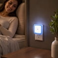thumbnail image 5 of Blue Night Light Plug-into Wall - 1 Pack Night Light Dusk to Dawn Sensor Plug in LED Lighting, Auto-On/Off Lamp for Home Living Room Bedroom Bathroom Hallway Kitchen, 5 of 7